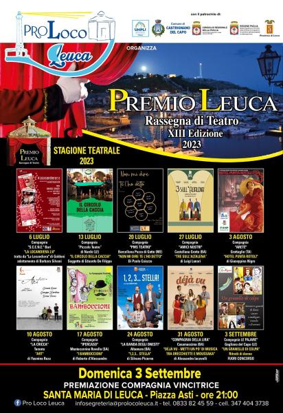 "PREMIO LEUCA" Rassegna Teatrale