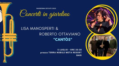 Lisa Manosperti e Roberto Ottaviano in "Cantòs"