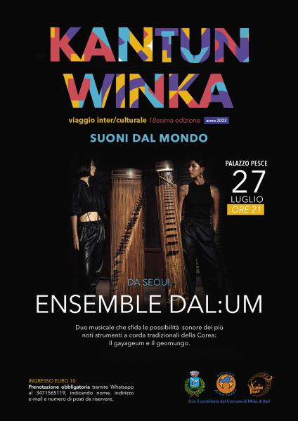 Kantun Winka- Direttamente da Seoul – Duo  DAL: UM