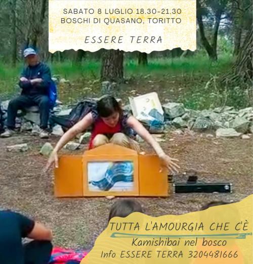 Tutta L'AMOURGIA che c'è. Kamishibai nel bosco.