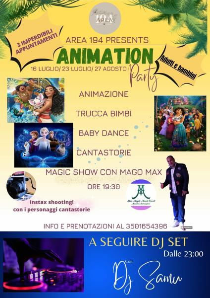Magic Max Animazione e Dj Set