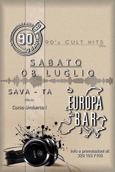 90Gradi live at Europa Bar