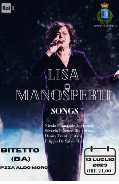 Lisa Manosperti and band. "SONGS"