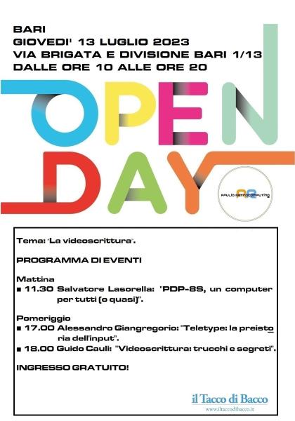 Open Day (Summer Edition)