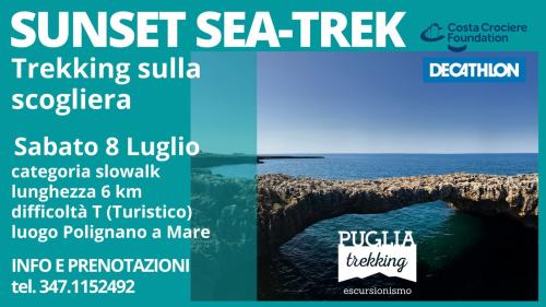 SUNSET SEA TREK Trekking sulla scogliera