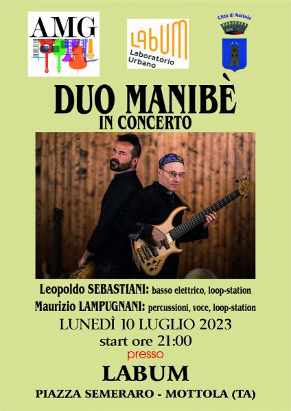 Duo Manibè in concerto