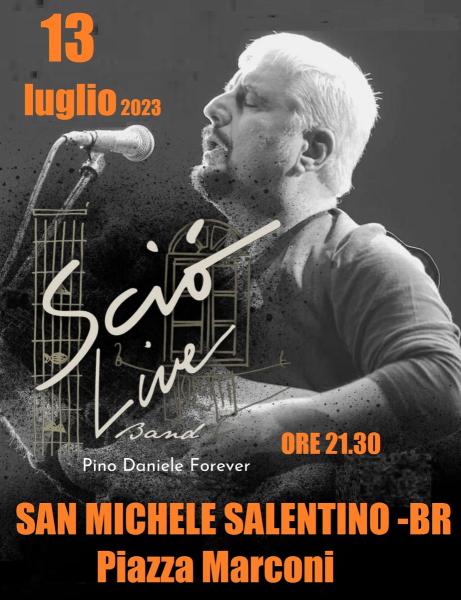 Sciò Live Band Pino Daniele Forever in concerto