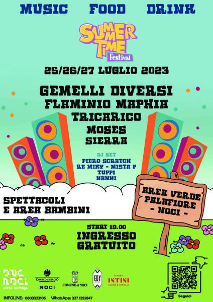 SummerTime Festival 2023 - 25/26/27 luglio