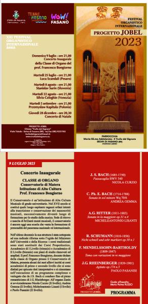 Festival Organistico Internazionale - XXI Stagione