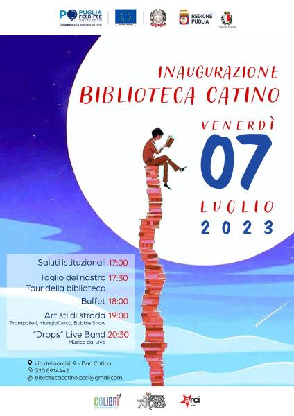 Inaugurazione Biblioteca Catino