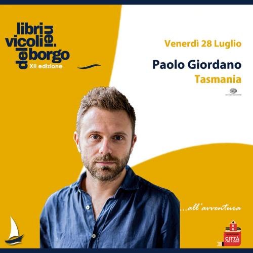 Paolo Giordano presenta "Tasmania"