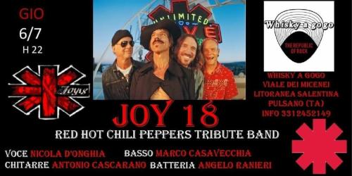 Joy 18 Red Hot Chili Peppers Tribute band live @ Whisky a gogò