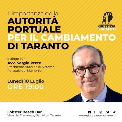 L’importanza dell'Autorità Portuale per il cambiamento di Taranto