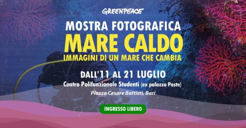 Mostra fotografica "Mare Caldo - Immagini da un mare che cambia"