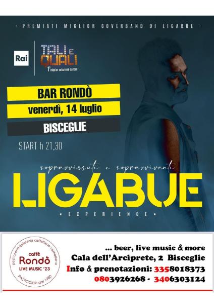 LIGABUE tribute con i "SOPRAVVISSUTI E SOPRAVVIVENTI"