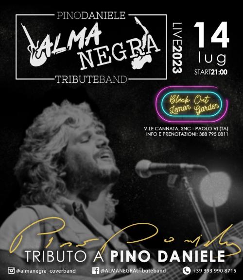 ALMANEGRA Pino Daniele Tribute Band al BLACK OUT LEMON GARDEN