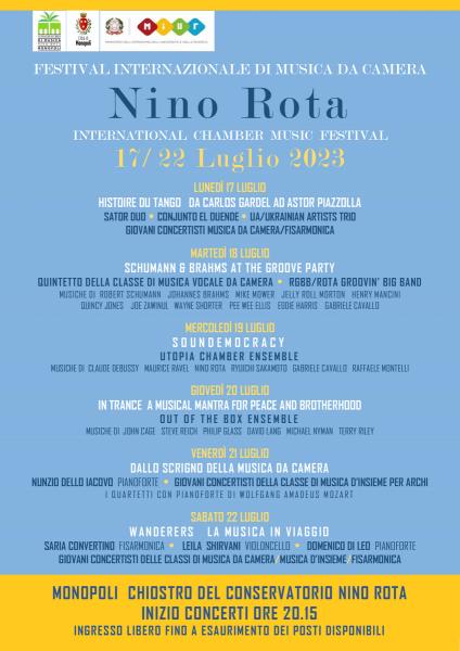 Festival Internazionale di Musica da Camera Nino Rota / Nino Rota International Chamber Music Festival