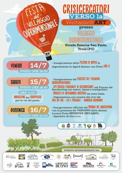 Festa del Villaggio Quadrimensionale 2023