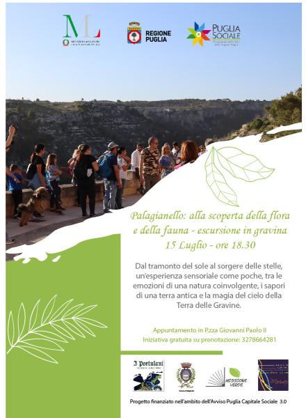 Palagianello: alla scoperta della flora e della fauna - escursione in gravina