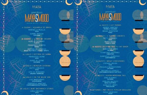 MAYA’S MOOD Green&Jazz II^edizione dal 21 Giugno al 06 Settembre