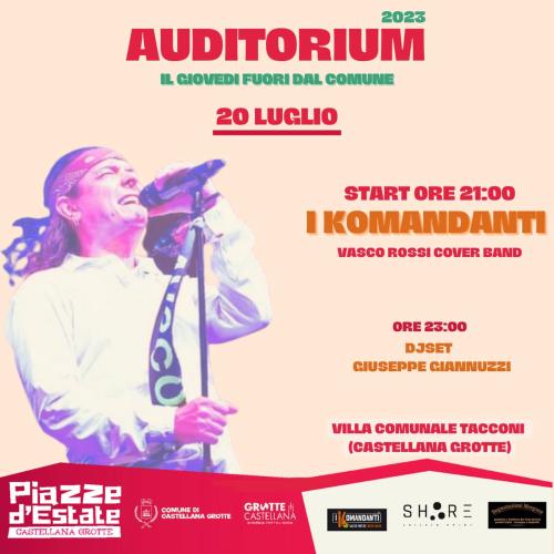 Auditorium - Il giovedì fuori dal comune