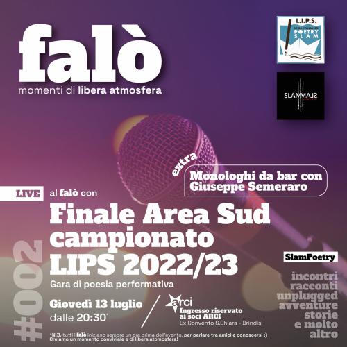 Finale Area Sud campionato LIPS 2022/23 - Gara di poesia performativa