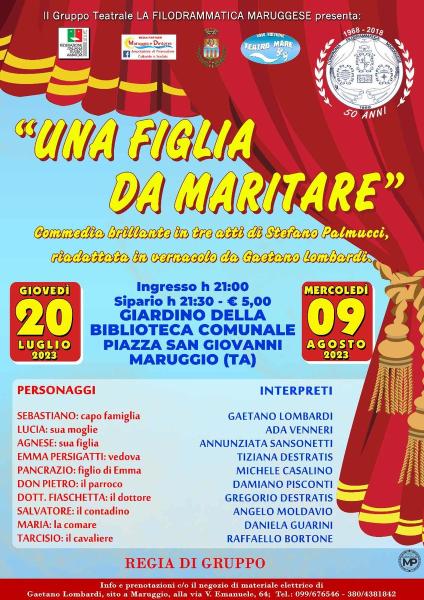 "UNA FIGLIA DA MARITARE"