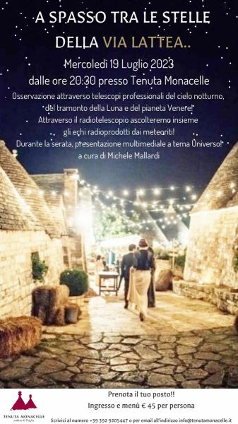 A spasso per la via lattea