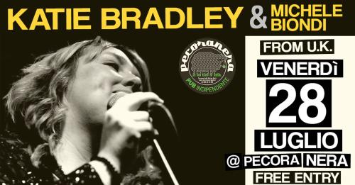 KATIE BRADLEY live show al Biergarten 2023