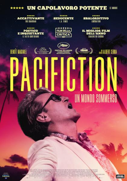CinemaMondo. Film PACIFICTION . Un mondo sommerso, regia di Albert Serra, 2022 Francia, Spagna, Portogallo.