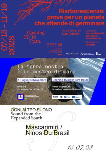 15 luglio, 3 appuntamenti a KORA - Centro del contemporaneo