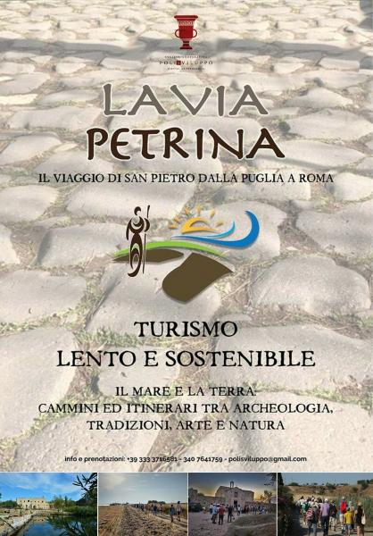 “LA VIA PETRINA” Il Cammino di Pietro lungo il Mar Piccolo di Taranto