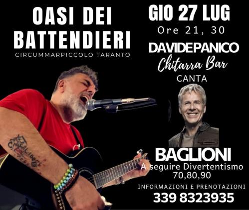 Tributo a Claudio Baglioni con Davide Panico