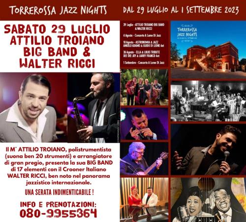 Torrerossa Jazz Nights - Attilio Troiano Big Band & Walter Ricci