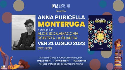 Skribi presenta Monteruga_Anna Puricella in libreria