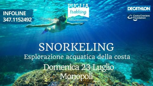SNORKELING Esplorazione acquatica della costa