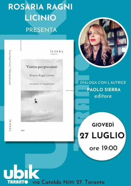 Presentazione della Silloge Poetica "Viatico per peccatori"