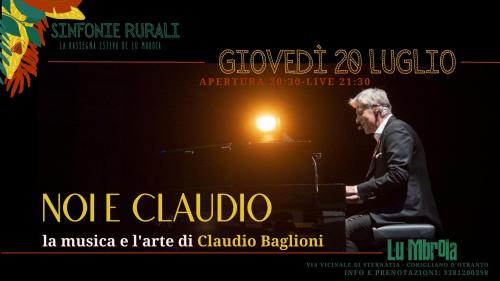 Noi e Claudio - La musica e l'arte di Claudio Baglioni