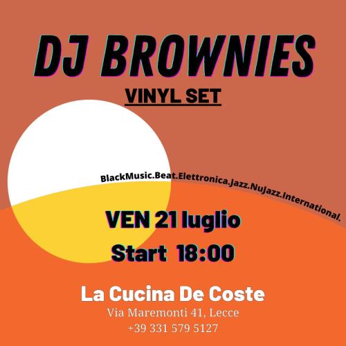 Vinyl Set - DJ Brownies, Lecce Centro Storico