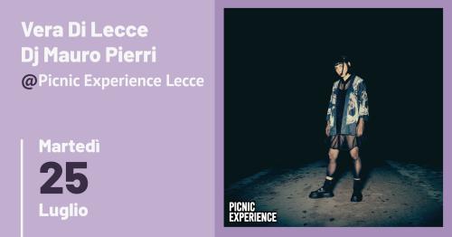 Vera Di Lecce, Picnic Experience 2023 al Parco Archeologico di Rudiae