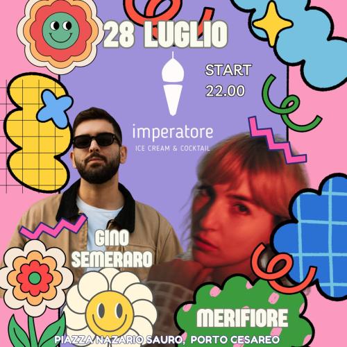 Merifiore e Gino Semeraro in Duo All'imperatore