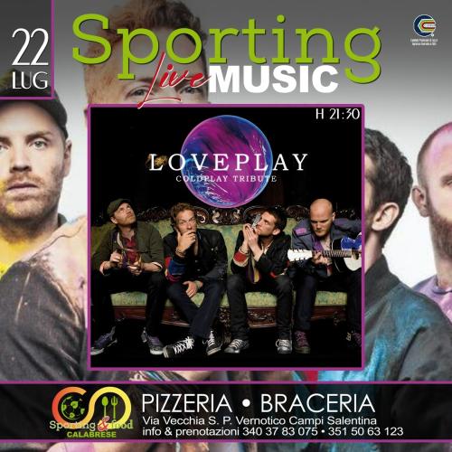 Loveplay - Coldplay Tribute - Sporting Live Music