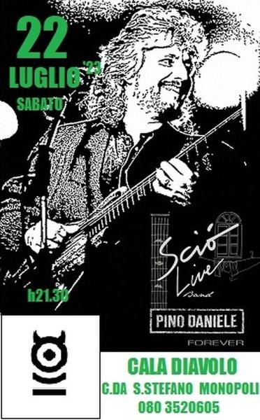 Sciò Live Band Pino Daniele Forever in concerto