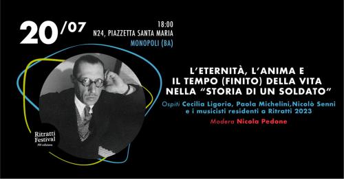 Ritratti Talks 2023 ~ L’eternità, l’anima e il tempo (finito) della vita nella Storia di un Soldato