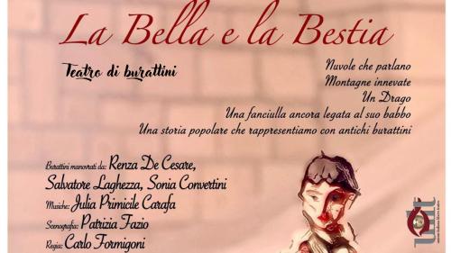 Teatro di Burattini. La Bella e la Bestia
