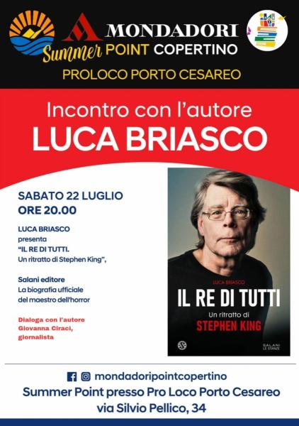 Incontro con l'autore Luca Briasco