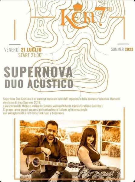 SuperNova Duo Acustico Live al KENT Risto-Pub