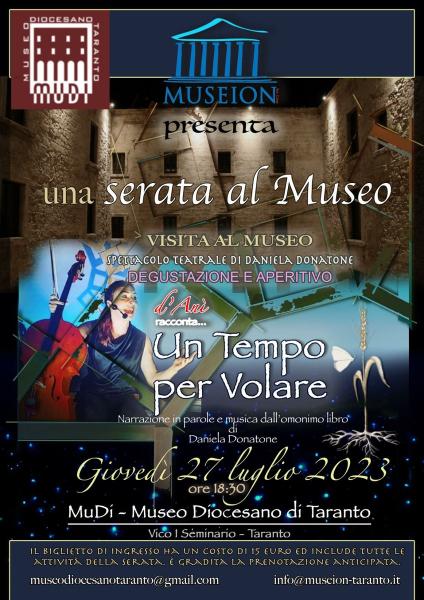 Una serata al Museo- un tempo per volare
