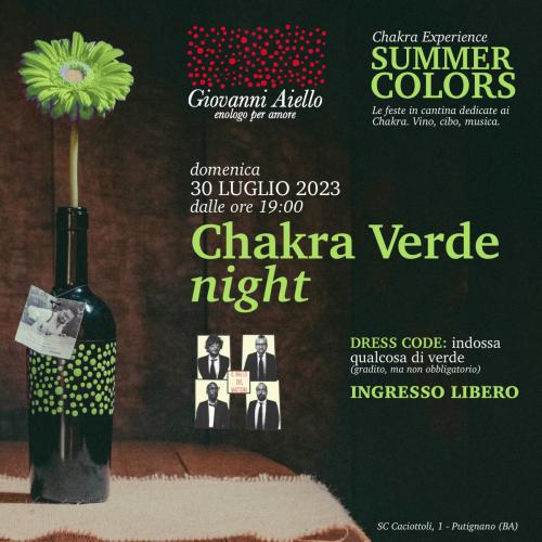 Chakra Summer Colors - Chakra Verde Night