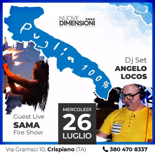 Puglia 100% serata a tema